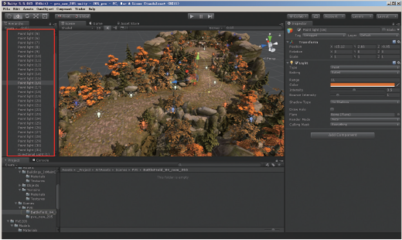 3D游戲關(guān)卡制作案例教程(二)之燈光布置與陰影設(shè)置